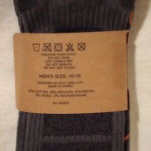 Mirmau Men's Socks Hiking Outdoor Crew Socks Sz 10-13